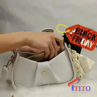 Túi xách nữ kẹp nách đeo vai dây nơ đẹp phong cách hàn quốc