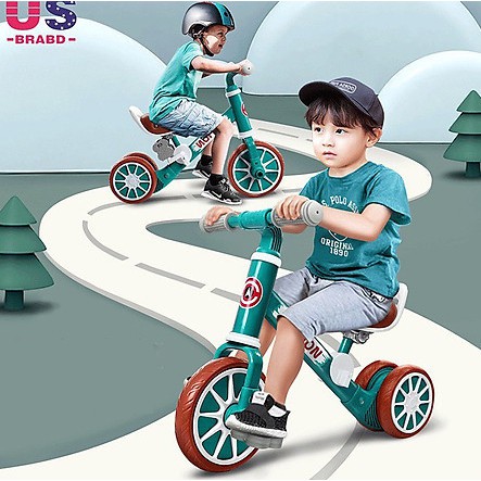 [FREESHIP-GIAO HỎA TỐC]Xe đạp thăng bằng kiêm chòi chân 3in1 cho bé - Chính Hãng HAPPY BABY. Xe Dành Cho Bé Từ 1-4 TUỔI
