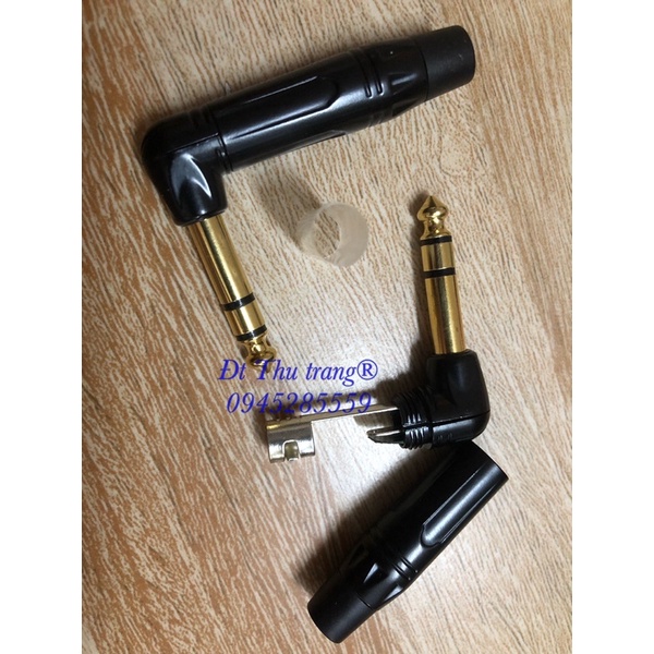 jack 6 ly bẻ góc stereo chất lừ ảnh thật LC 149 đơn giá 1 chiếc