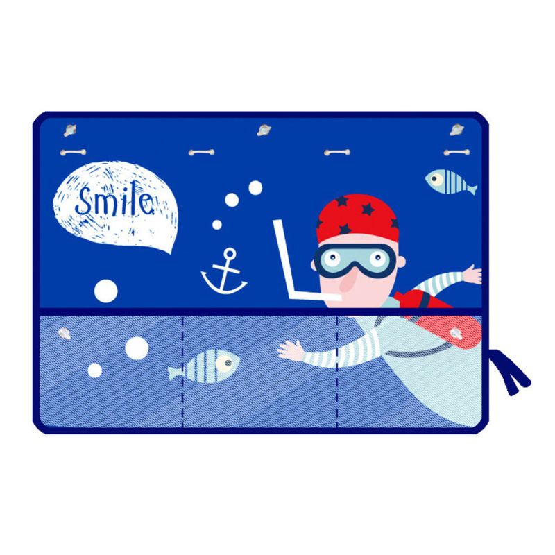 Tấm che nắng in họa tiết hoạt hình gắn kính chắn gió xe hơi cho bé