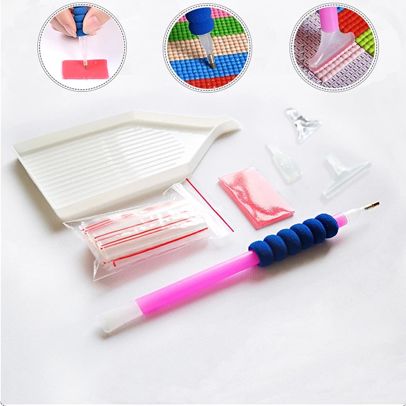 Bộ Tranh Đính Đá 5D Họa Tiết Hoạt Hình Pokemon Độc Đáo DIY