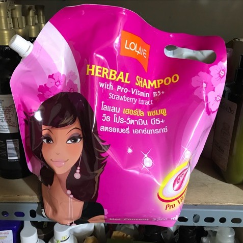 Dầu gội hương trái cây phục hồi tóc Lo.la.ne Herbal Shampoo 2700ml