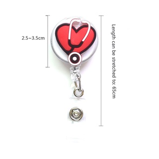 CLEVER Super Durable Collapsible Name Tag Holder With Cute Prints