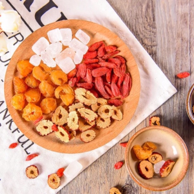 Trà dưỡng nhan 400g ( trà kỷ tử táo đỏ long nhãn)