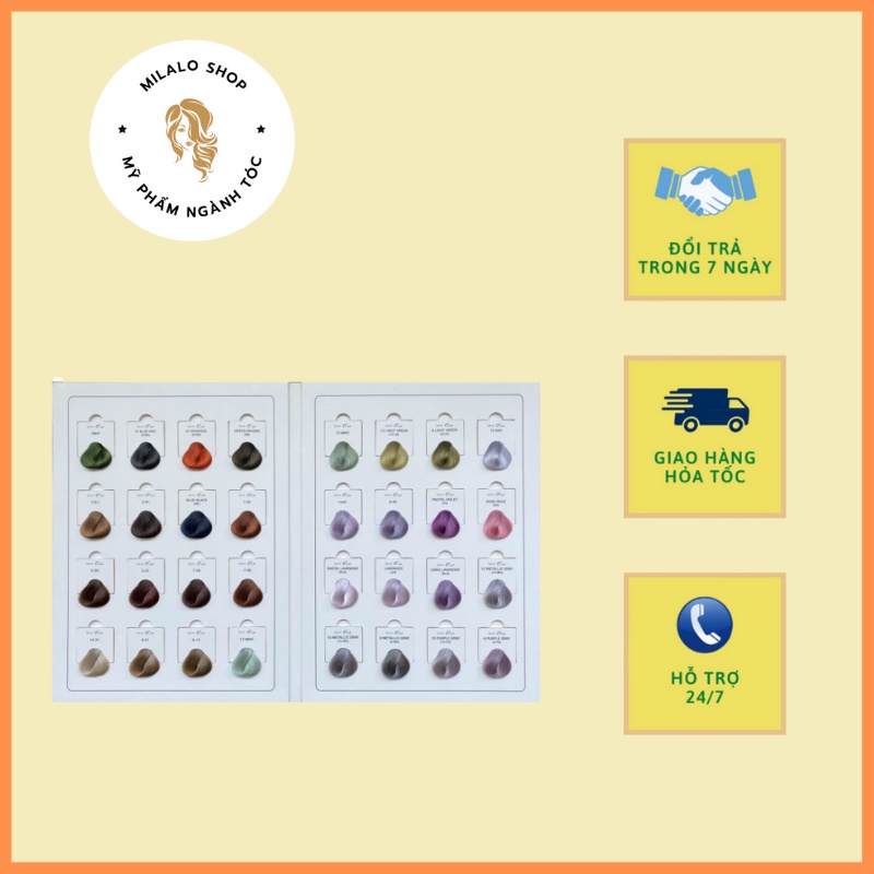 [HÀNG CHUẨN CÔNG TY] Màu nhuộm Color Art Olap - Màu thời trang thế hệ mới.- MILALO