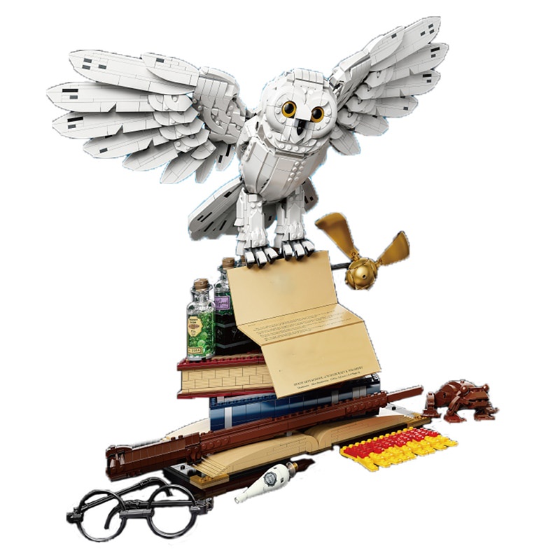 Đồ chơi Lắp ráp Mô hình 99066  9961 Exclusive Harry Potter Hogwarts Icons Collectors’ EditionCompatible with 76391