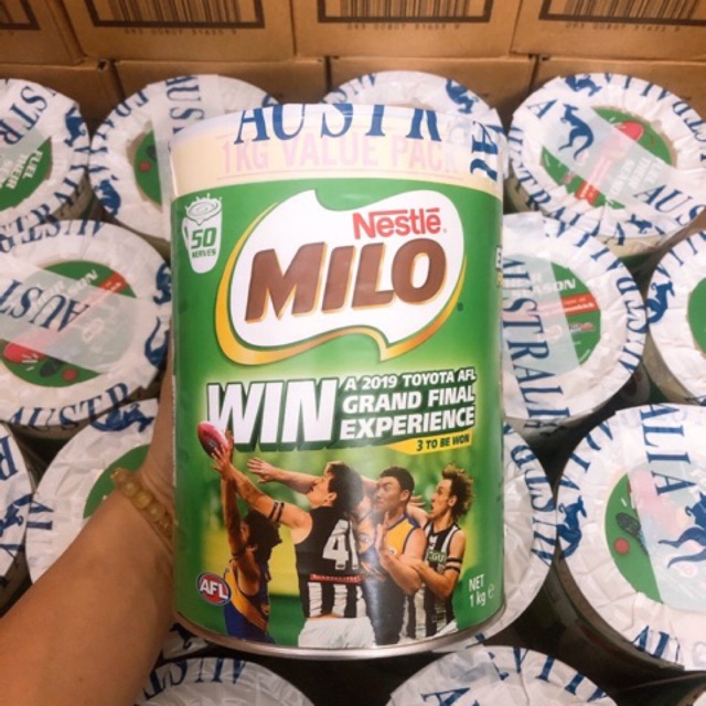 MILO ÚC HỘP 1KG - HÀNG AIR (date 2023)