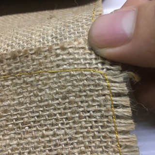 Cuộn 4,5M vải bố trang trí, làm đồ handmade ( Khổ 15cm )