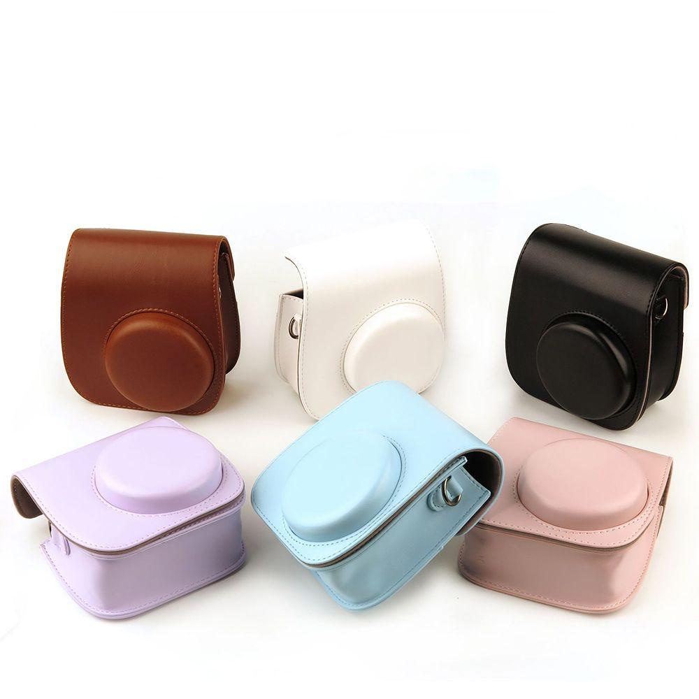 BTLIMER Ốp Da PU Dành Cho Máy Ảnh Lấy Liền Instax Mini 11