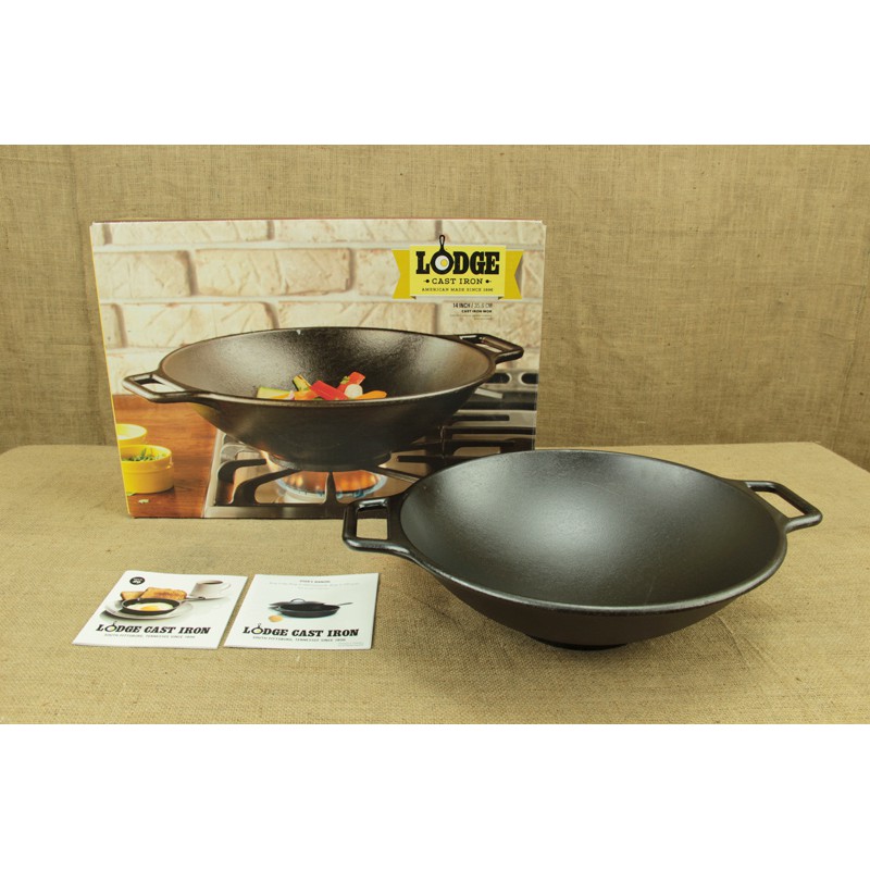 Lodge - Chảo gang Wok - 35.56cm