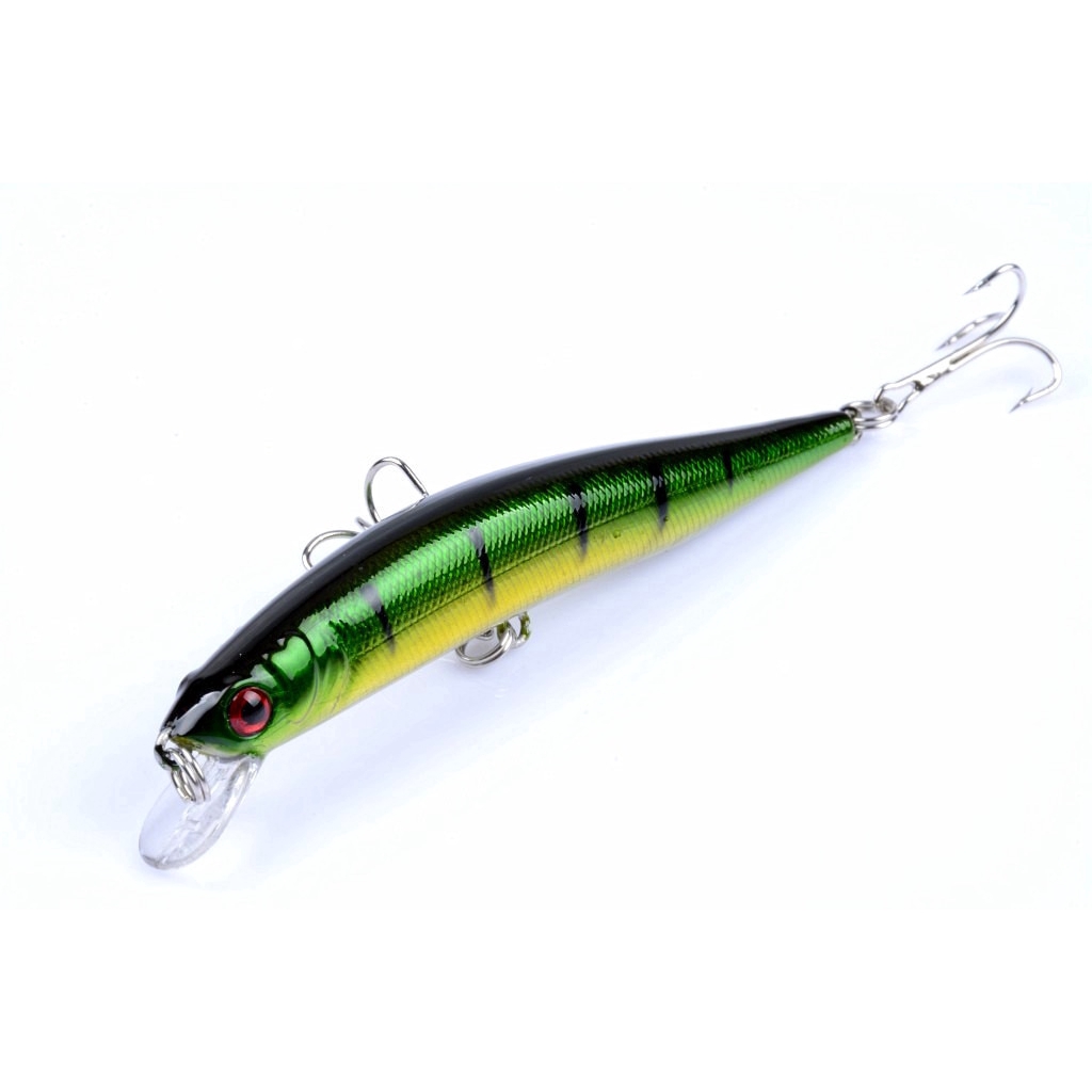 97mm/8.6g Minnow Sea Beach Fishing Lure With Hook Crankbait Wobbler Hard Bait Câu cá biển Mồi câu cá mồi Thức ăn cho cá