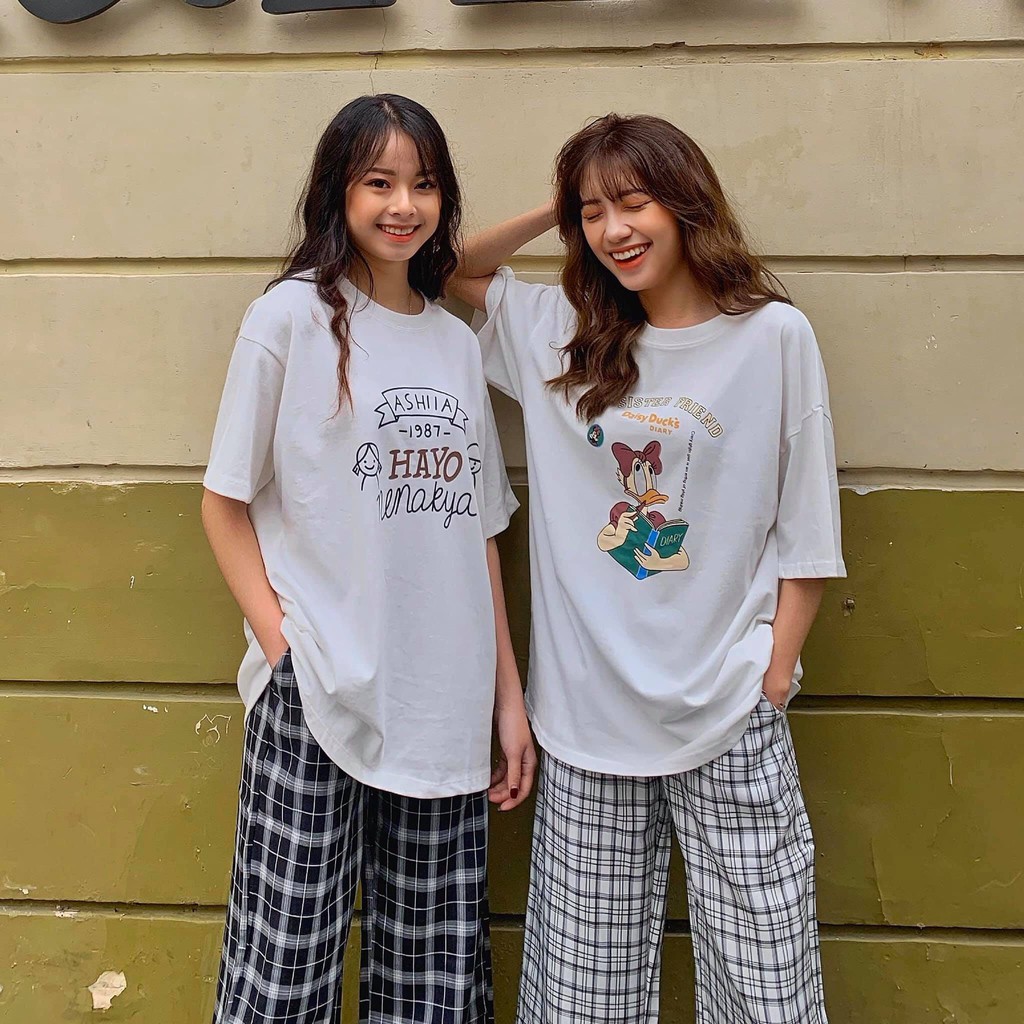 Quần culottes kẻ ô nhiều màu Friday | BigBuy360 - bigbuy360.vn