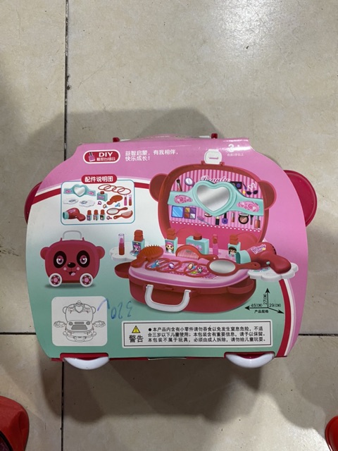 Bộ đồ chơi cốp đồ chơi trang điểm make cho bé