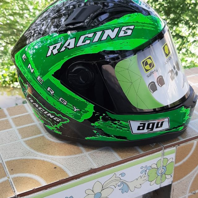 Mũ AGU RACING (màu xanh lá cây)