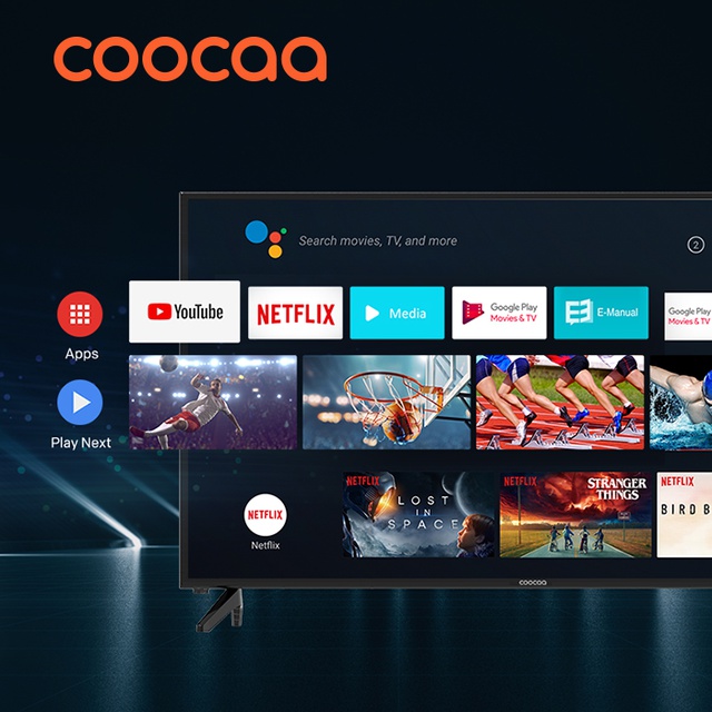 Android SMART Tivi Full HD Coocaa 43inch Wifi - Model 43S3G (Model 2020)