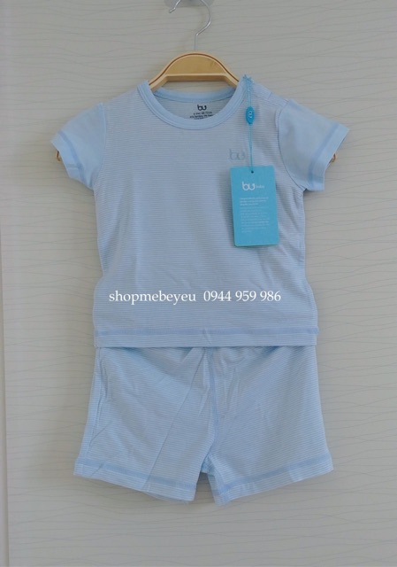 Bu bamboo Bộ cộc tay Bu chất bamboo sợi tre cài vai 2020