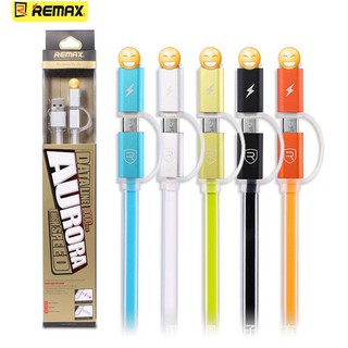 Cáp sạc đa năng 2 trong 1 remax aurora rc-020t tốc độ cao