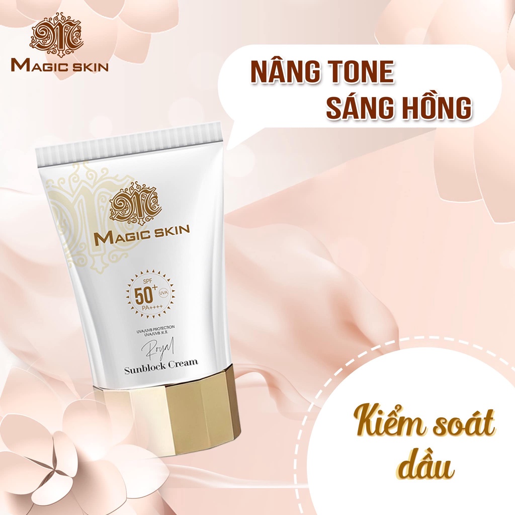 KEM CHỐNG NẮNG THẢO DƯỢC HOÀNG CUNG MAGIC SKIN