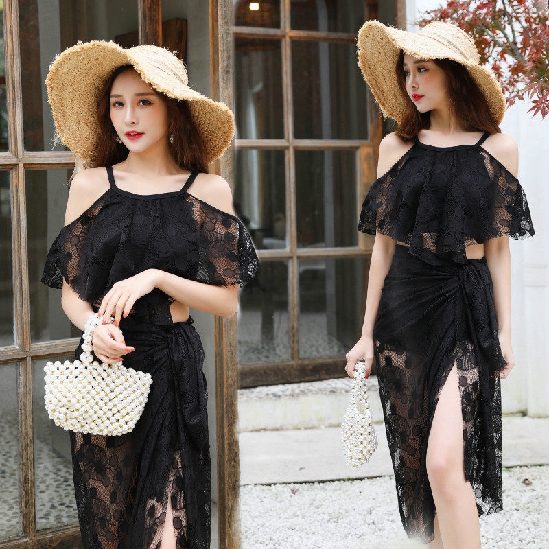 2020 new sexy beach swimwear women's three-piece bikini Korean ins | BigBuy360 - bigbuy360.vn