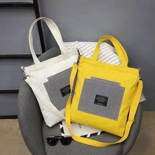 Tote living sọc túi