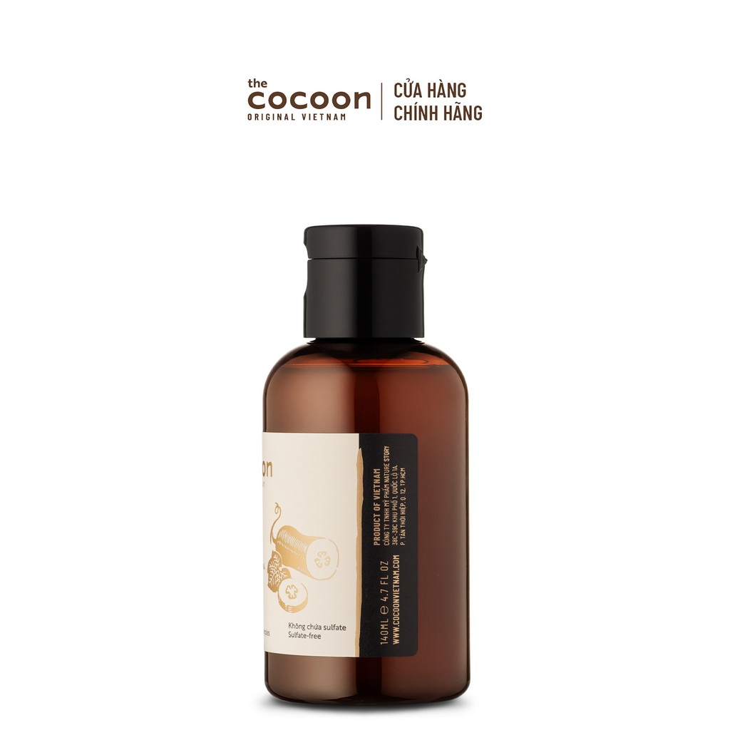 Gel bí đao rửa mặt Cocoon giảm dầu & mụn 140ml