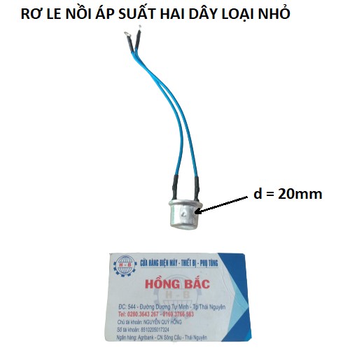 10 Rơ le nồi áp suất, nồi đa năng - loại 2 dây nhỏ