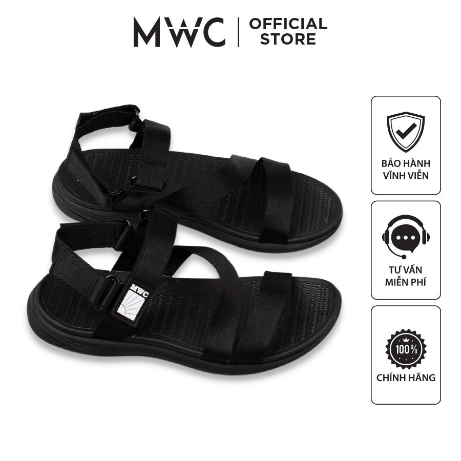 Giày MWC 7038 - Giày Sandal Nam Quai Ngang Đan Chéo Trẻ Trung