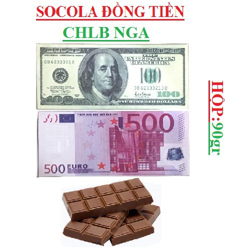 Kẹo socola Nga đồng tiền