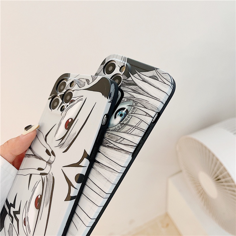Ốp điện thoại họa tiết Jujutsu Kaisen cho Iphone 12 11 Pro Max X Xs Xr 7 8 Plus Se 2020