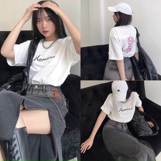 SET ÁO THUN KÈM CHÂN VÁY JEANS (KÈM VIDEO HÌNH THẬT)