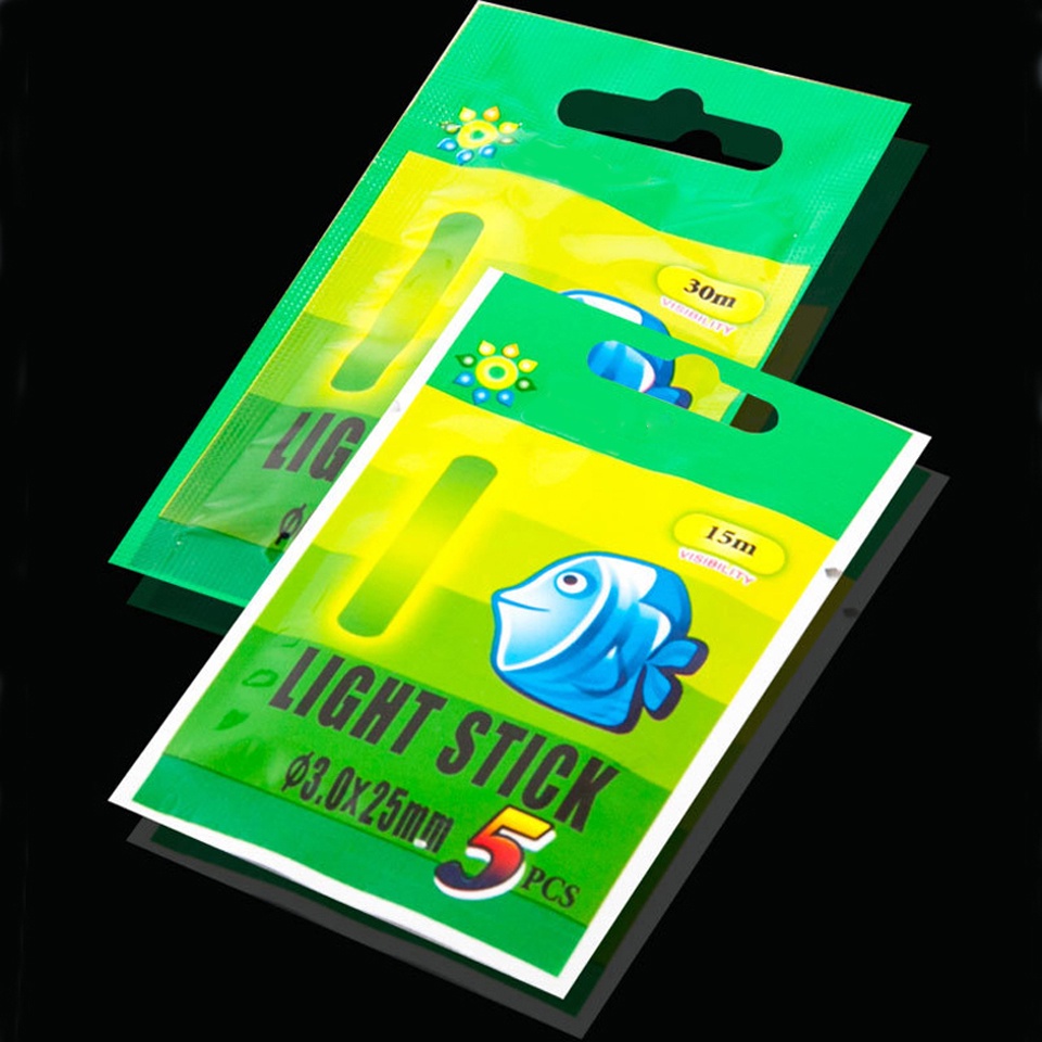 5 Que Đèn Dạ Quang Gắn Phao Nổi Câu Cá