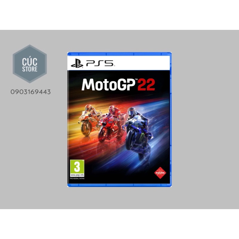 Đĩa chơi game PS5: MotoGP 22