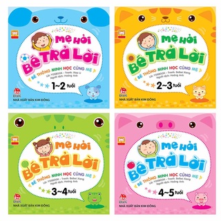 Sách - combo 4 cuốn mẹ hỏi bé trả lời - nxb kim đồng