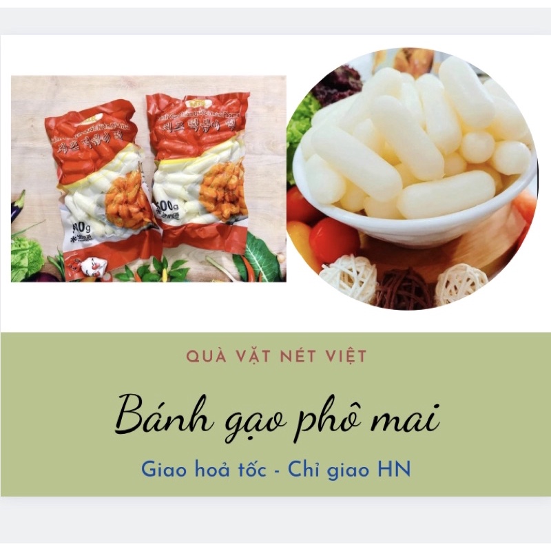 Tokbokki, tokbokki phô mai, bánh gạo, bánh gạo phomai MIR