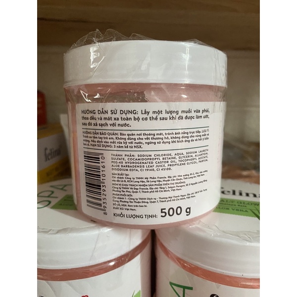 Felina Muối Tắm Felina Salt Chamomile Tẩy Tế Bào Da 500g