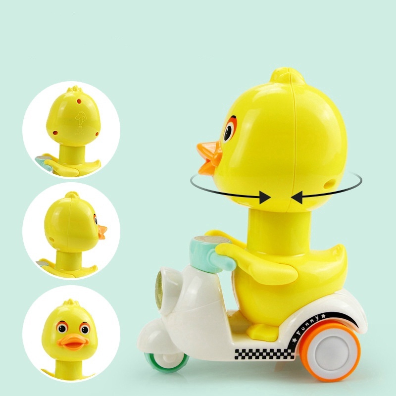 Chú Vịt Vàng Đồ Chơi Nhấn Eo Vui Nhộn Cho Bé