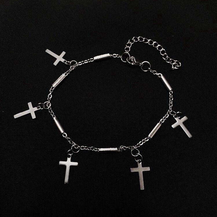 Bear Bracelet Retro Hollow Stainless Steel
