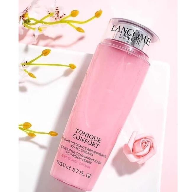 [CÓ BILL US] LANCÔME - Nước dưỡng làm mềm da Lancome Tonique Confort Re-Hydrating Comforting Toner With Acacia Honey