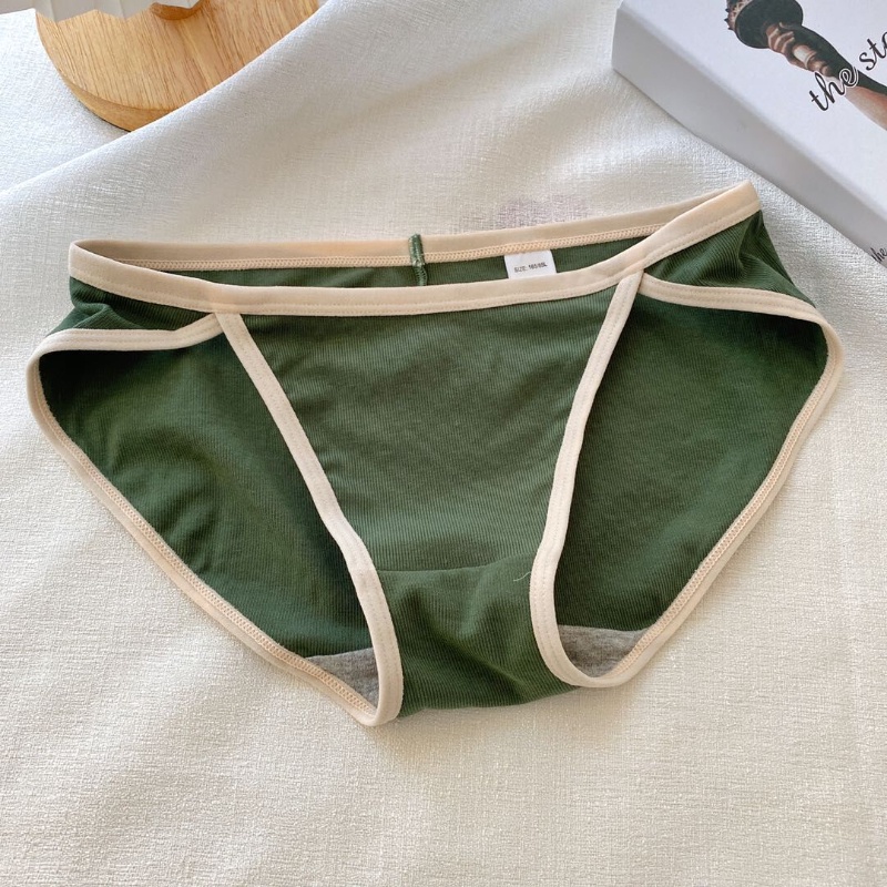 Quần Lót cotton Lưng Thấp Màu Kẹo Gợi Cảm Thoáng Khí Cho Nữ