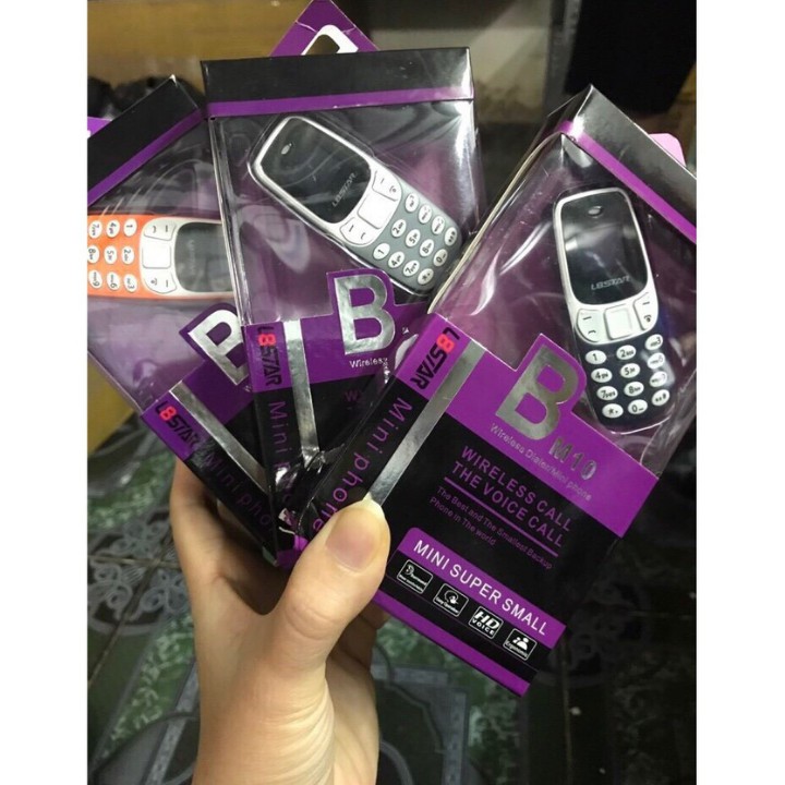 (SIÊU GIẢM GIÁ 40%)Điện thoại Nokia mini 3310 siêu nhỏ 2 sim 2 sóng,hỗ trợ blutooth,mp3,thẻ nhớ,thay đổi giọng nói | BigBuy360 - bigbuy360.vn