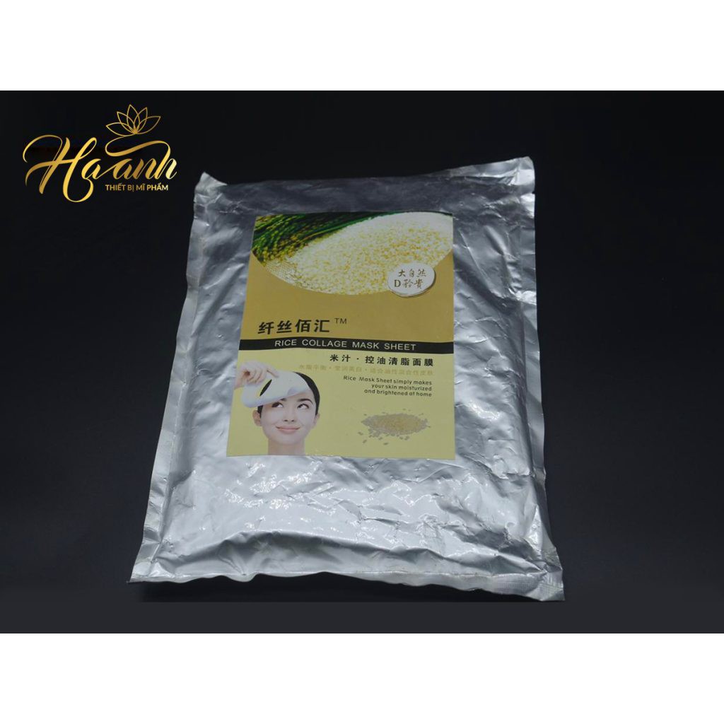 Mặt nạ bột Cám Gạo