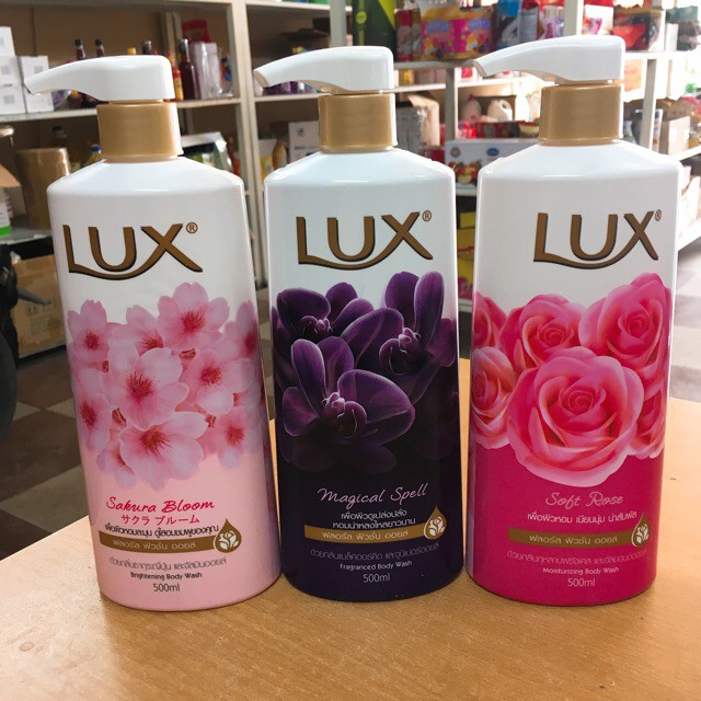 Sữa tắm Lux 500ml Thái Lan