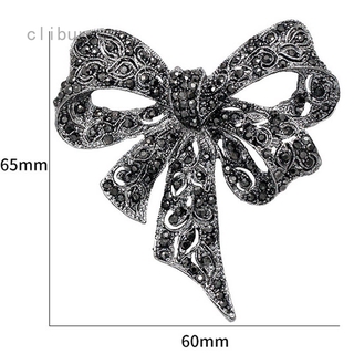 Ghim Cài Áo Hình Nơ Đính Đá Nhân Tạo Thời Trang