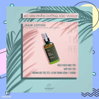 Tinh dầu bưởi VIJULLY [ kích mọc tóc 100%] 100ml
