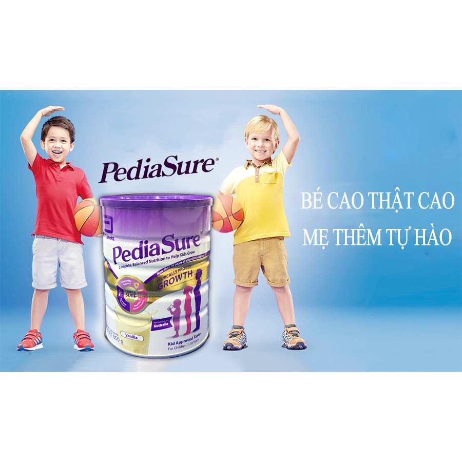 Sữa Pediasure  850gr hỗ trợ tổng thể sự phát triển trí tuệ và thể chất.  - 𝐁𝐢 𝐌𝐚𝐫𝐭