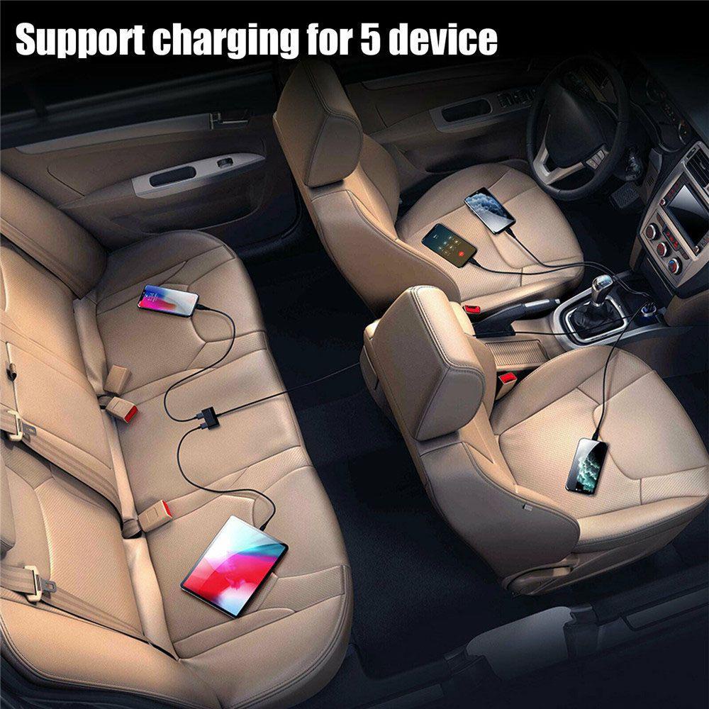 Bộ Sạc Nhanh Không Dây Kiêm Đài FM Phát Nhạc Bluetooth Cho Xe Hơi