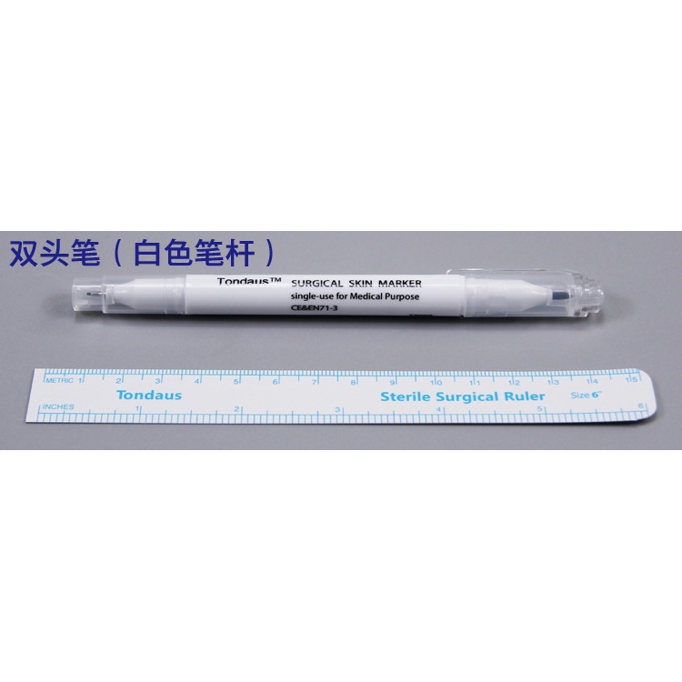 Bút Đánh Dấu Hình Xăm Hai Đầu Không Dễ Xóa Vết Chống Thấm Nước Phong Cách Hàn Quốc