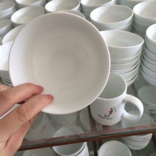 10 Bát cơm dày trắng sứ Men bát tràng Cao cấp