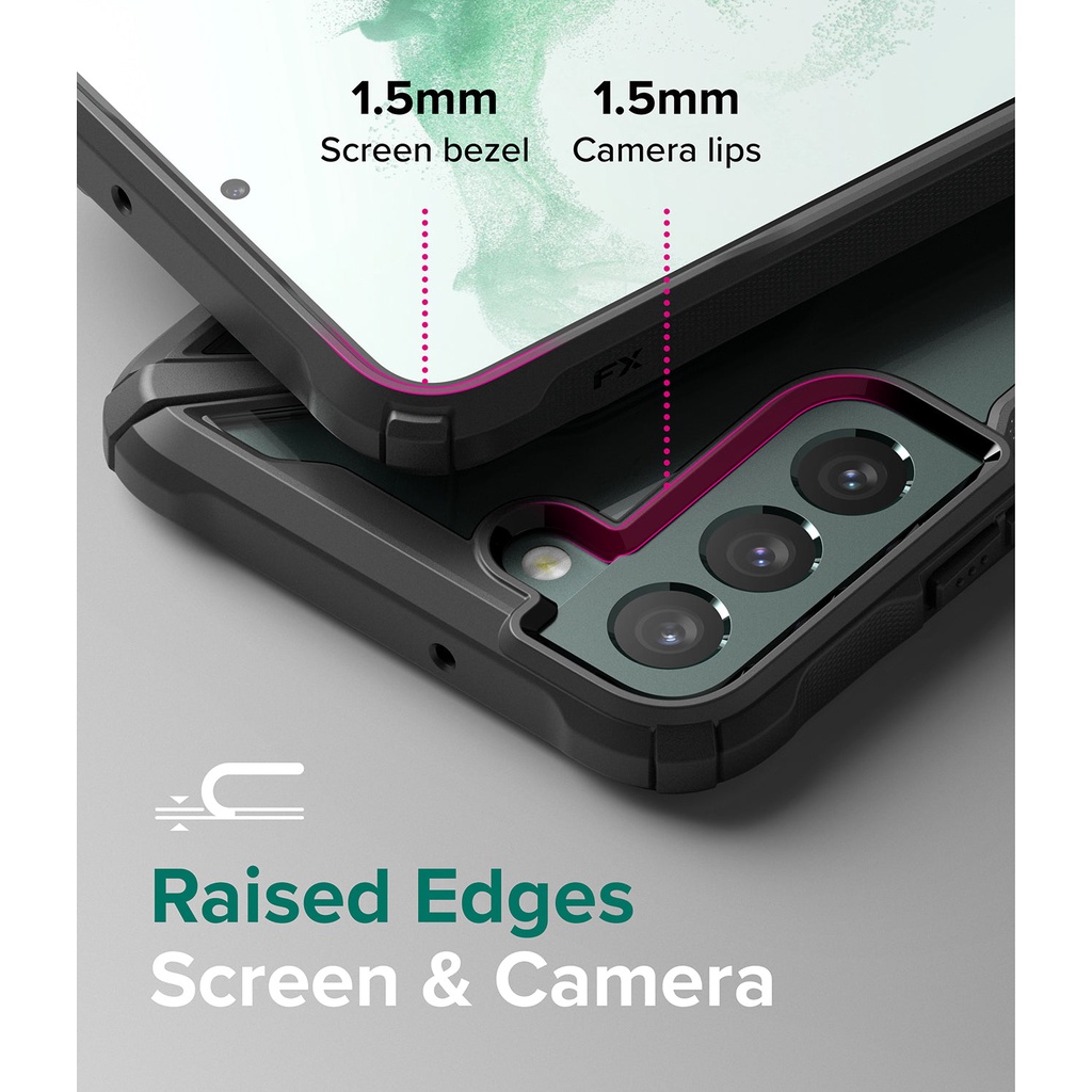 Ốp lưng Galaxy S22 / S22 Plus Ringke Fusion X Hàn Quốc