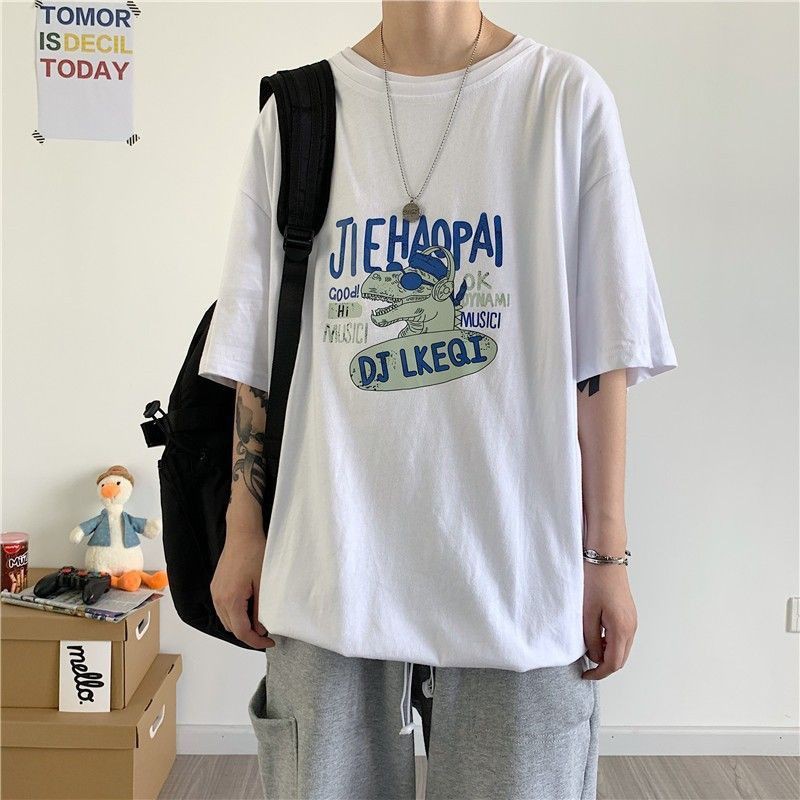 ÁO THUN TAY LỠ NAM, NỮ UNISEX FORM RỘNG OVERSIZE The King ATL136